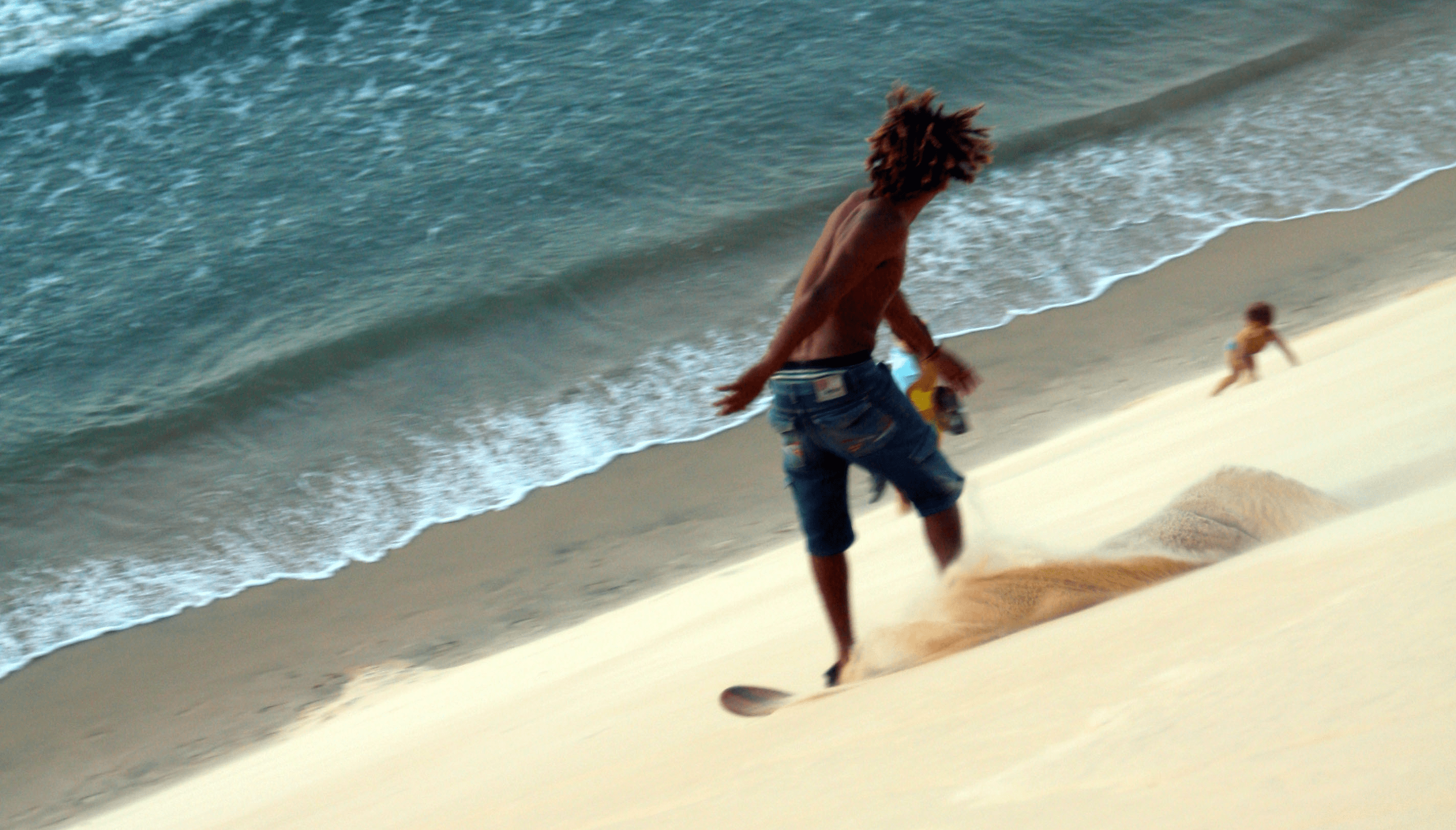 Sandboard au Brésil