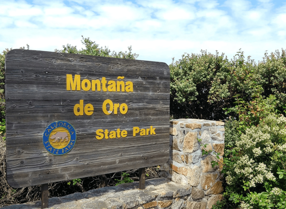 Sign at Montana de Oro State Park