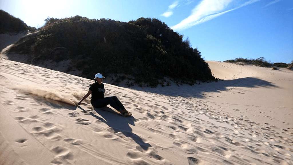 How to sandboard