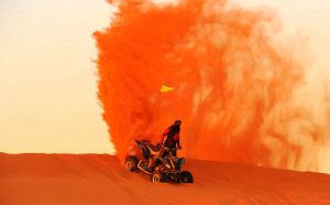 Wüstensafari mit Dune Bashing in der Wüste von Dubai