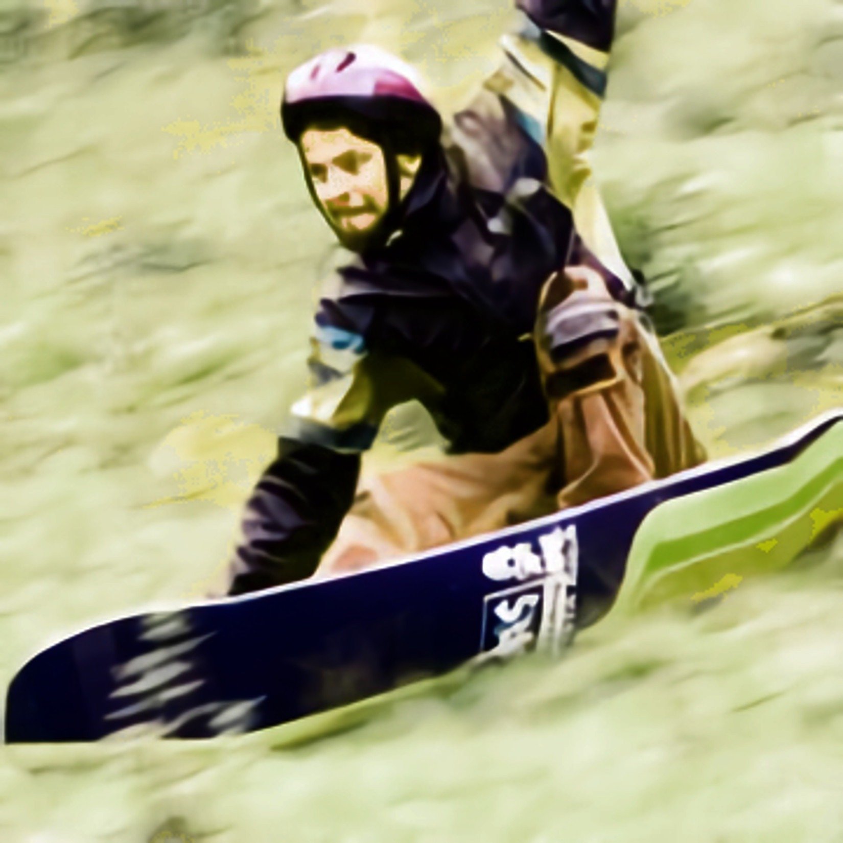 Snowboard on Grass? Meet the unusual sport of "Grassboarding"
