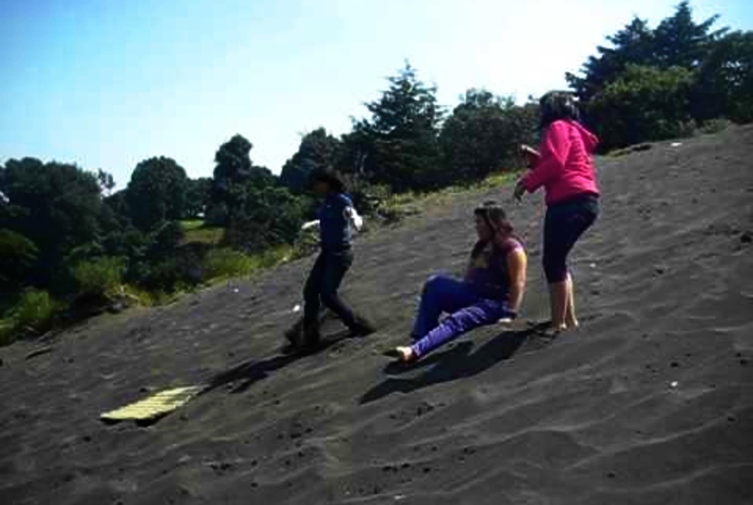 Sand sledding El Arenal CMDX