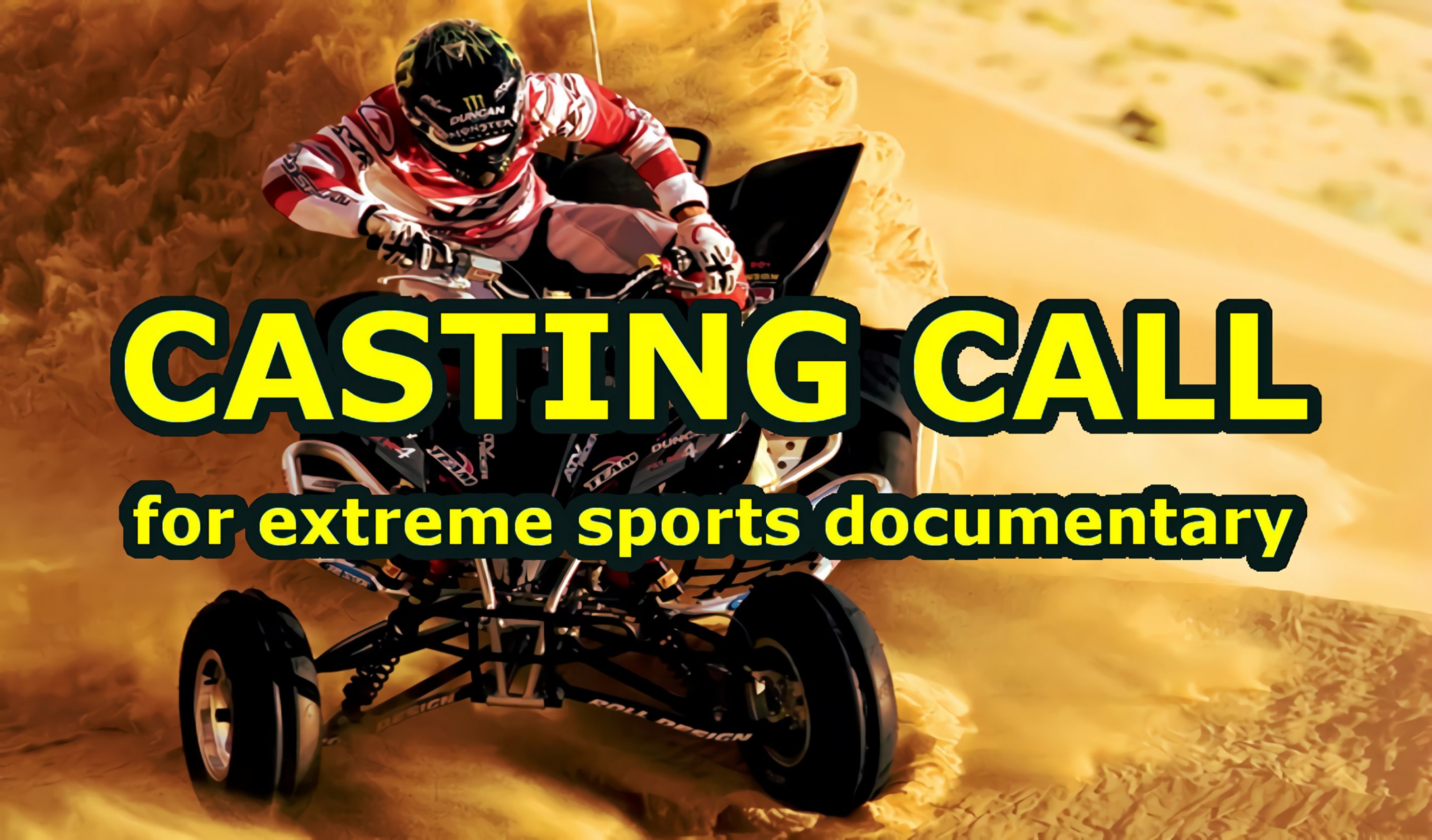 Looking for Extreme Sport Lovers for a PAID documentary