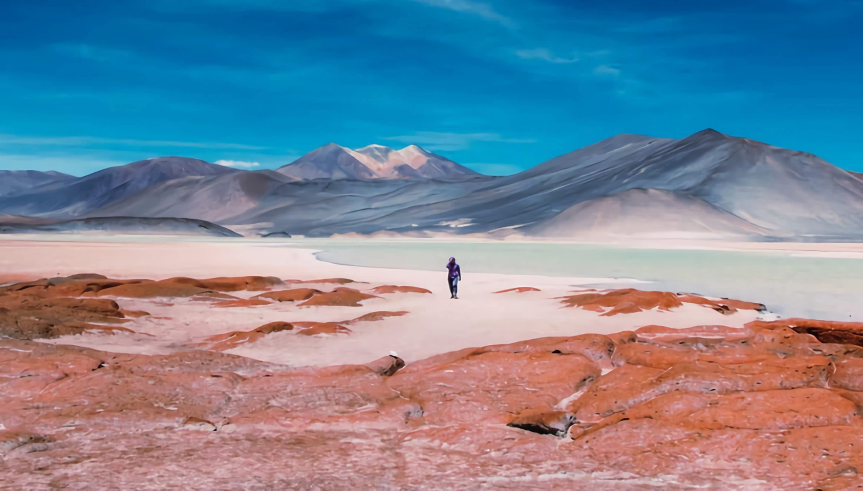 阿塔卡马沙漠 - 地球上最干燥的地方