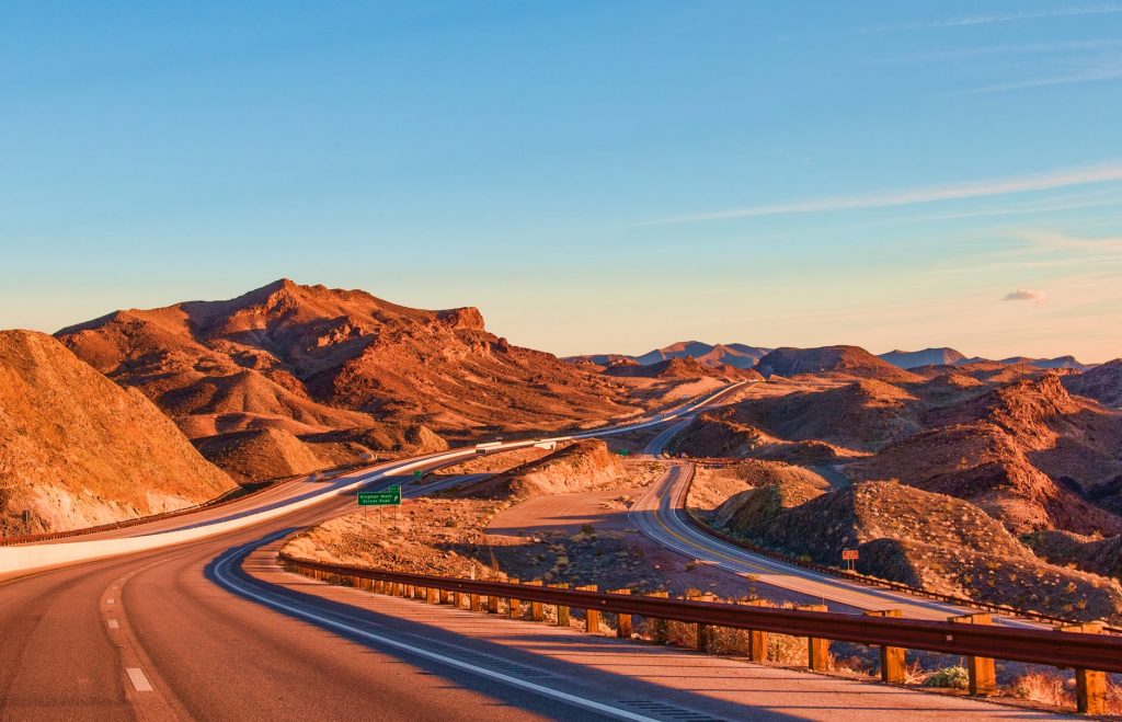 The beauty of Nevada's barren landscape in the driest state in the US.