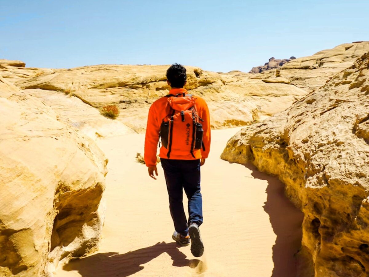 krab band envelop Woestijn wandelgids: Kleding, Apparatuur, Informatie en tips