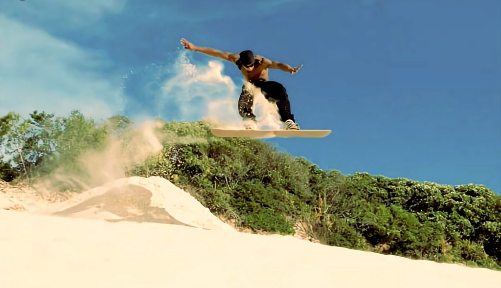 Sandboarding în Florianopolis