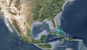 Poziția Floridei în centura deșertului american
