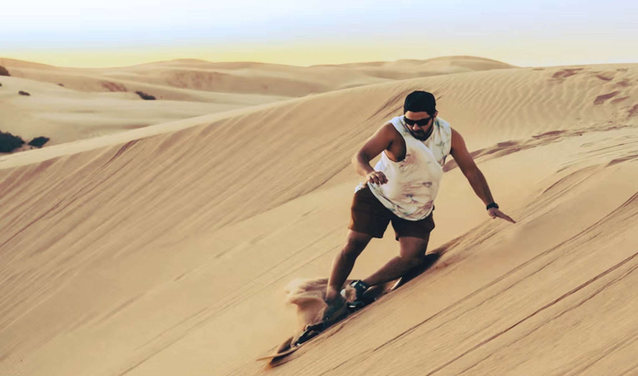 Sandboarding in Utah Surf the Sand