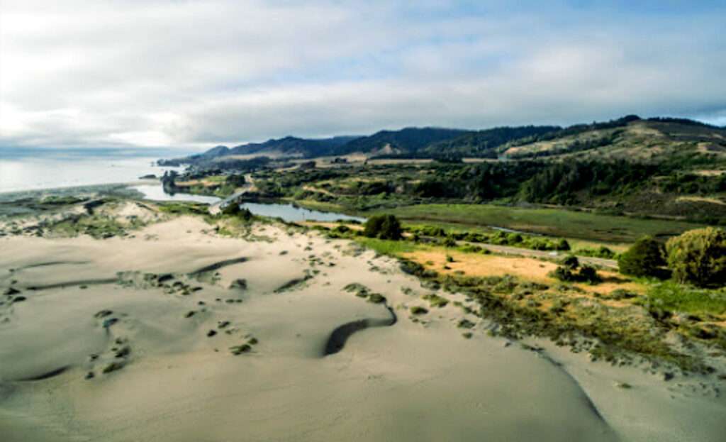 Ten Mile Dunes. Mendocino County, California.