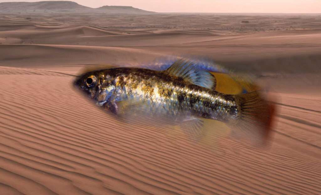 Desert Pupfish - Adapted to thrive in the extreme conditions of the American Southwest deserts.