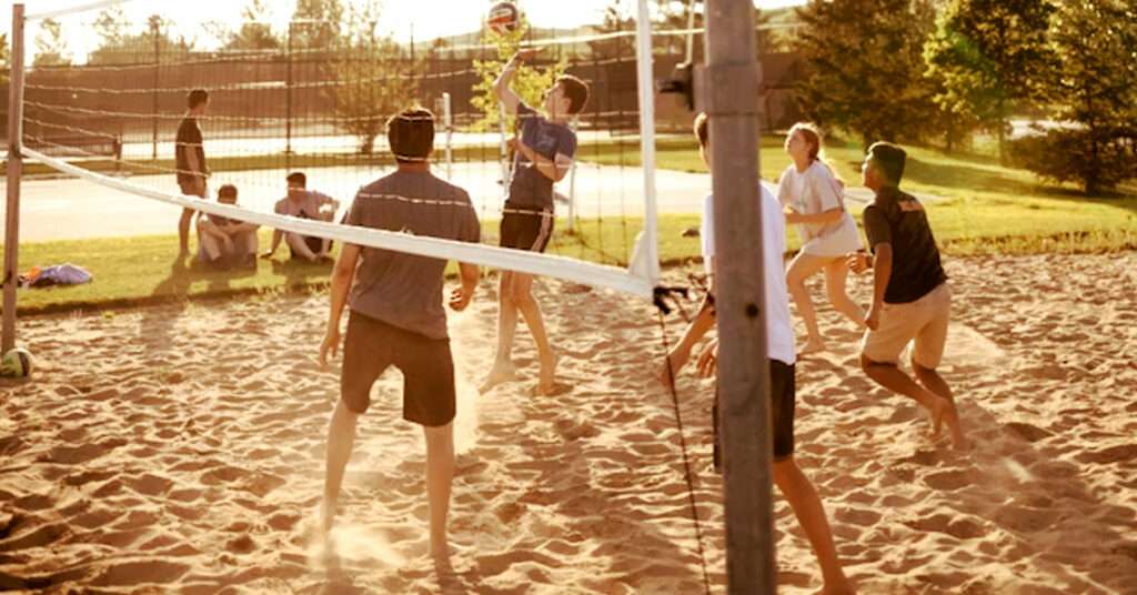 Beach Volleyball Players