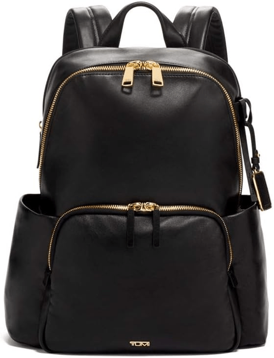 TUMI Voyageur Ruby Leather Backpack