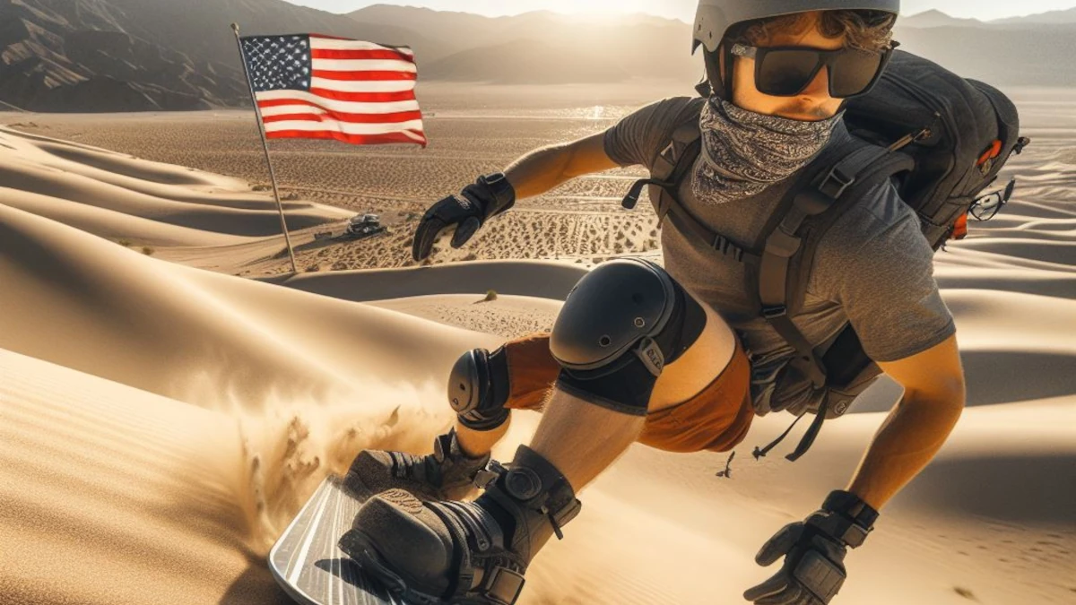 Sandboarding in the USA