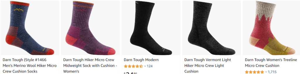 Darn Tough Micro Crew Cushion Socks