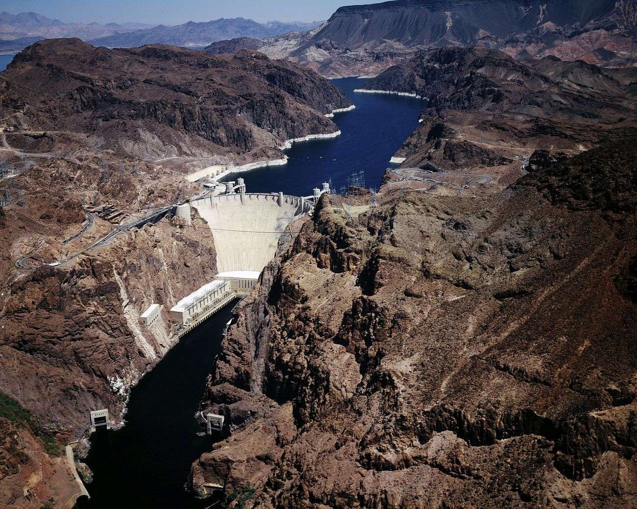 Above Hoover Dam near Boulder