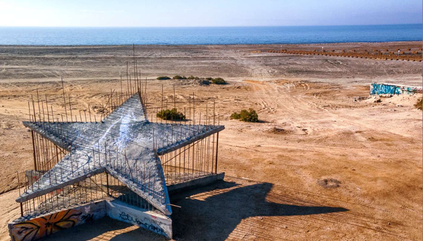 Bombay Beach Marina. Saltonsee, Kalifornien