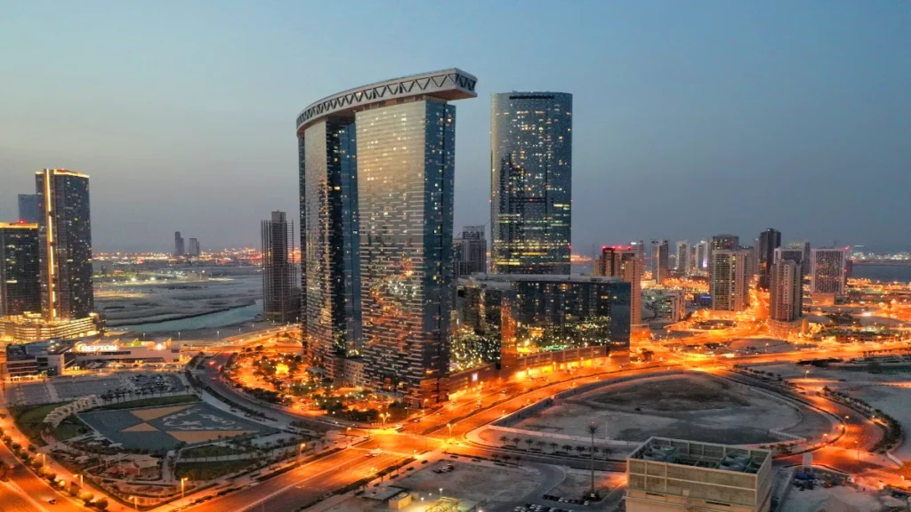 Abu Dhabi at night