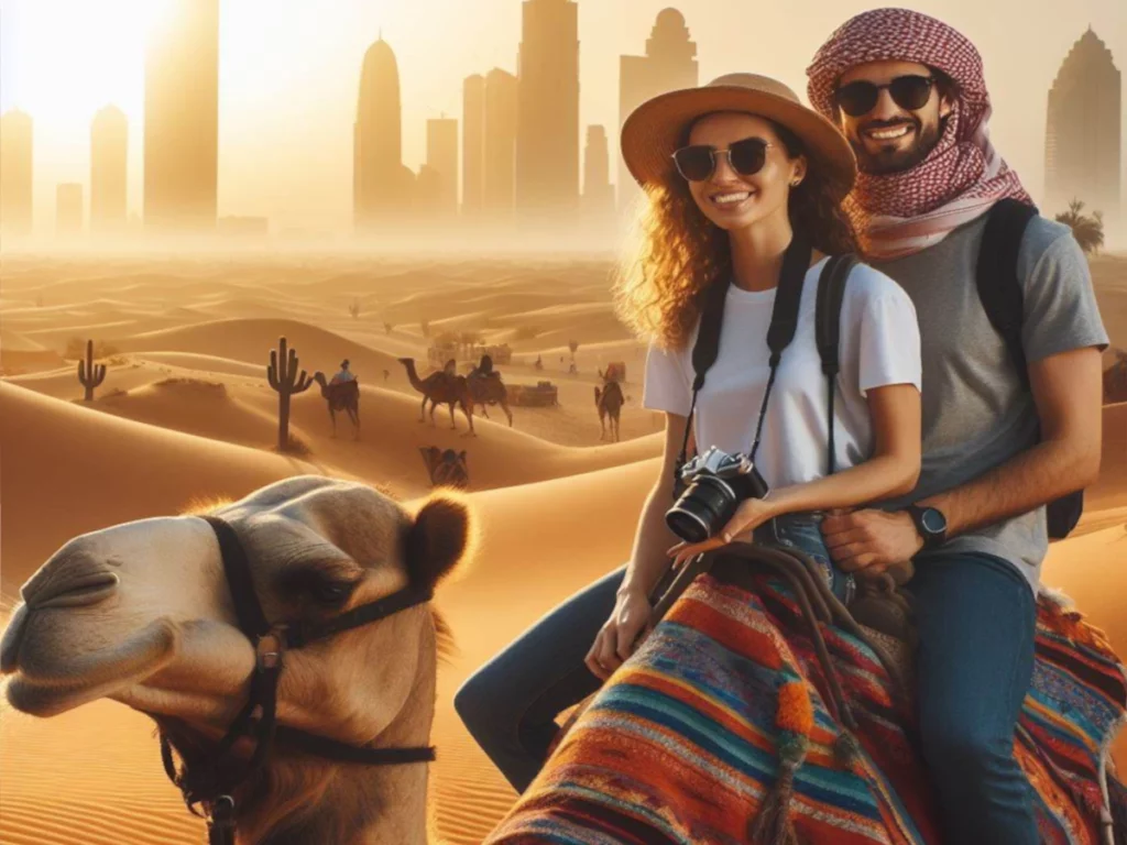 Camel Riding in the United Arab Emirates