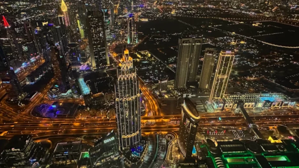 Dubai at night