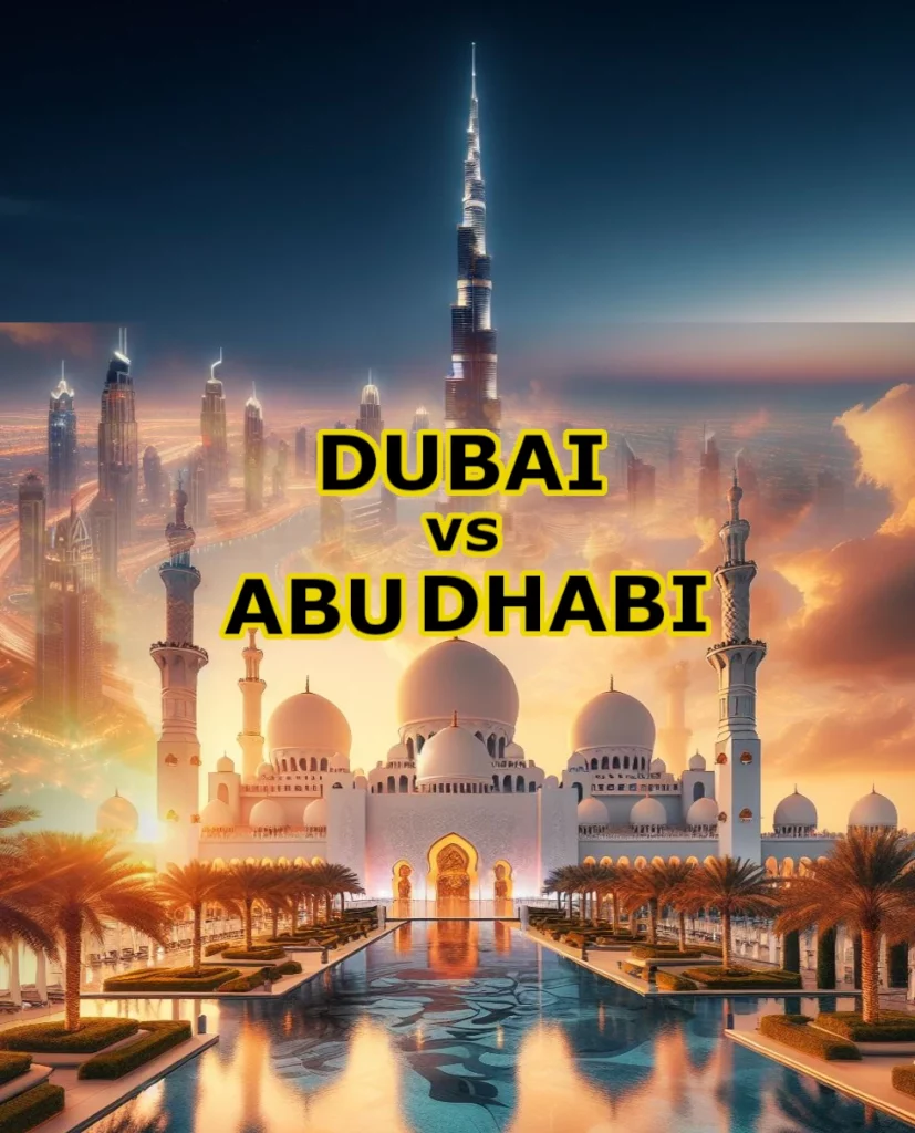 Dubai vs Abu Dhabi