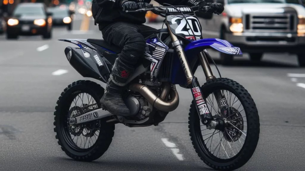 Street legal dirt bike