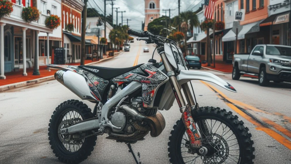 A Dirt bike street legal in Florida