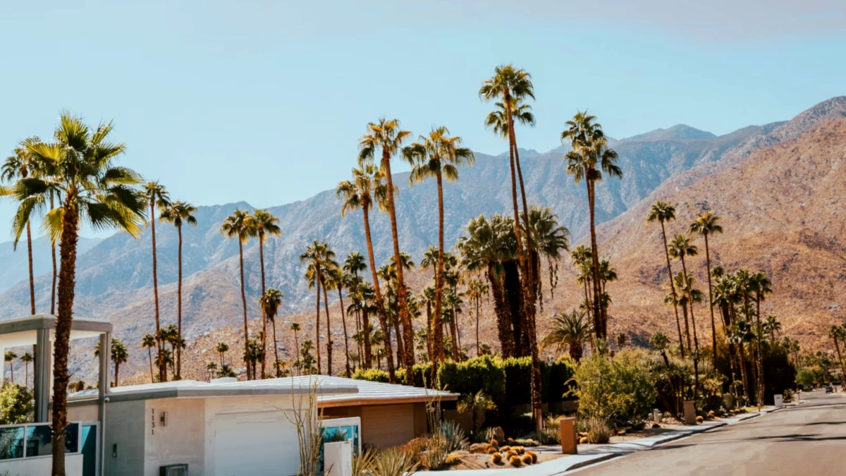 Kostenlose natürliche heiße Quellen in Palm Springs