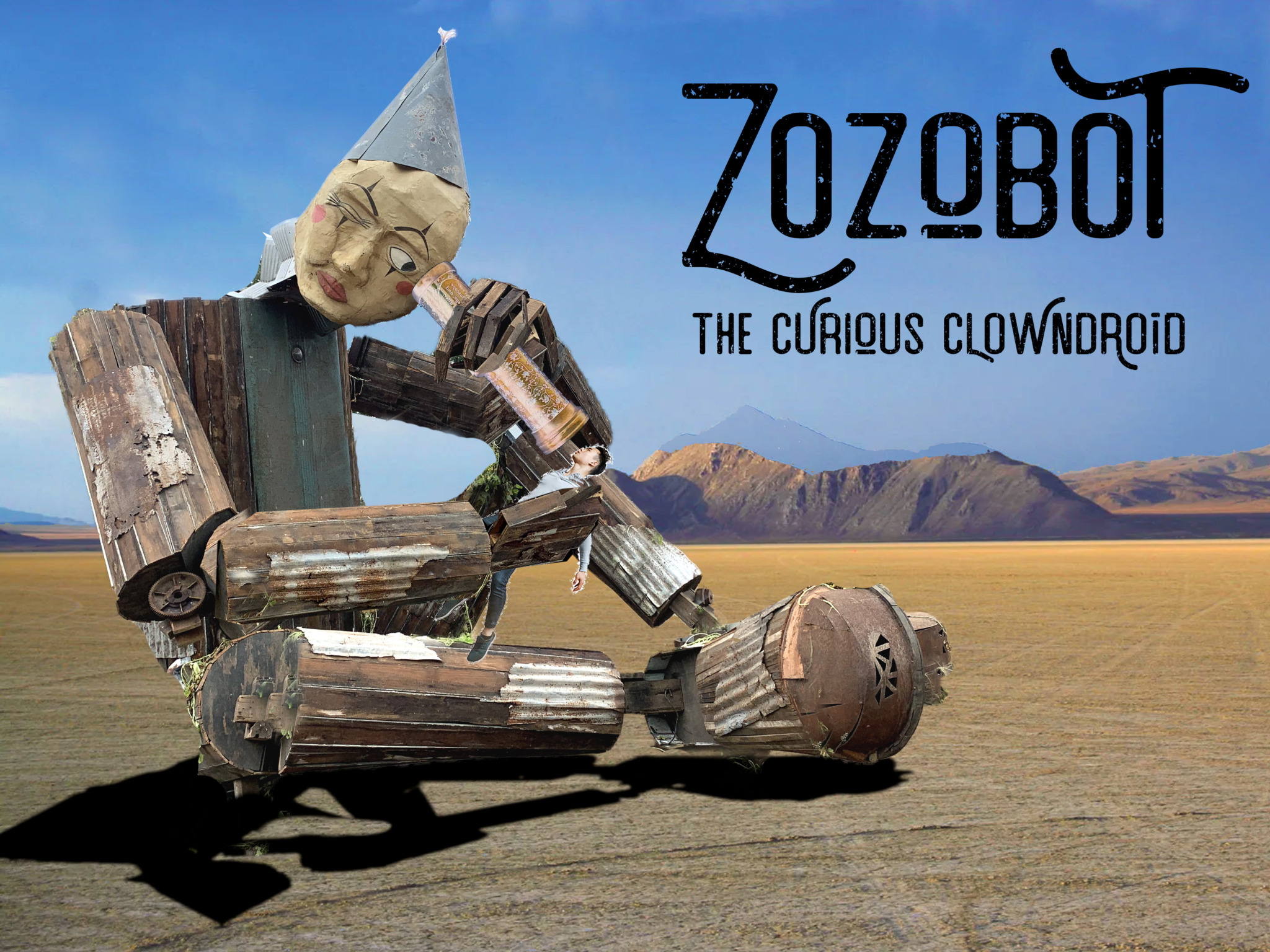 “Zozobot the Curious Clown” by Walker Babington