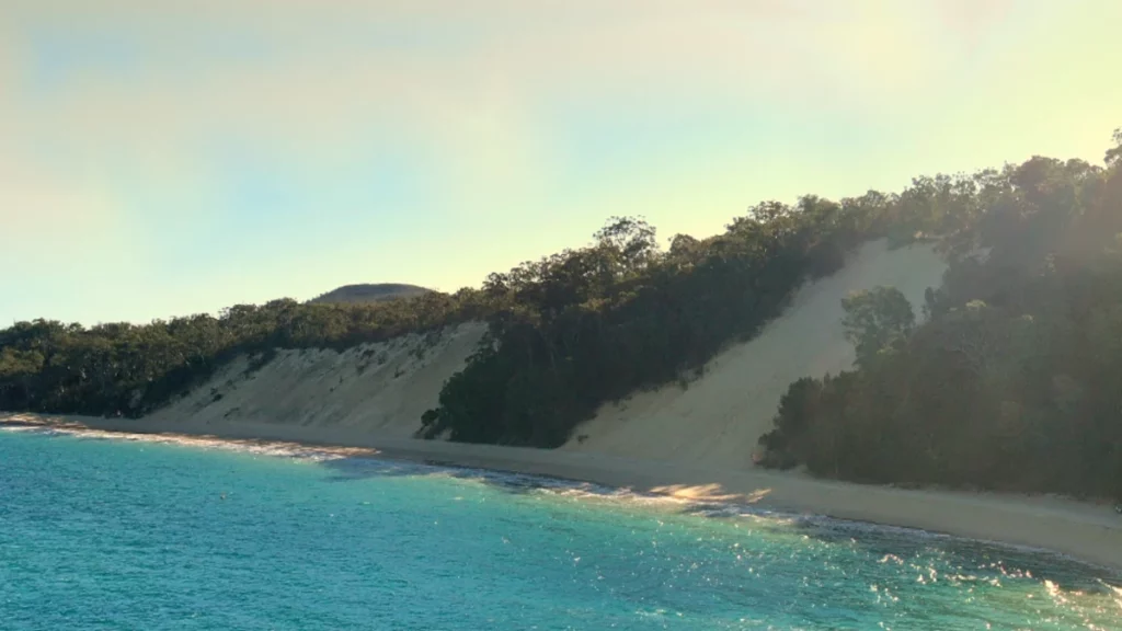 Tangalooma Wrecks walking track on Moreton Island
