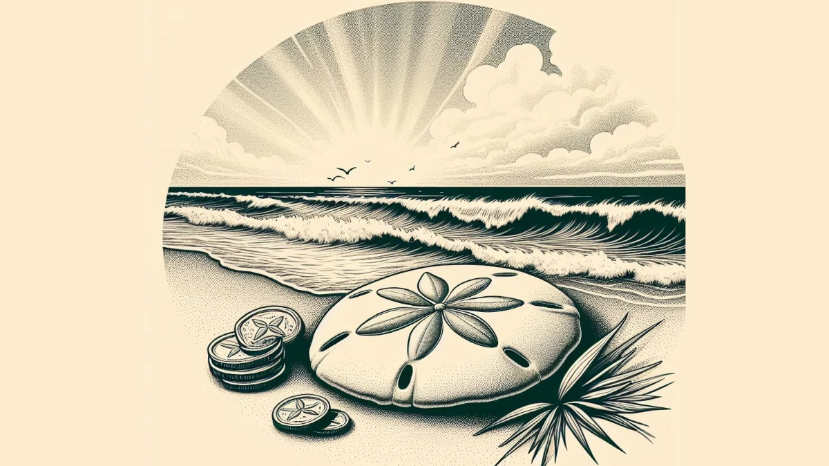 Illustration of a Sand Dollar