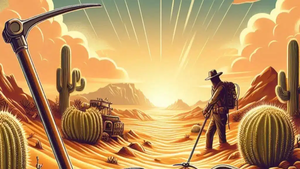 Searching for Gold in the Desert
