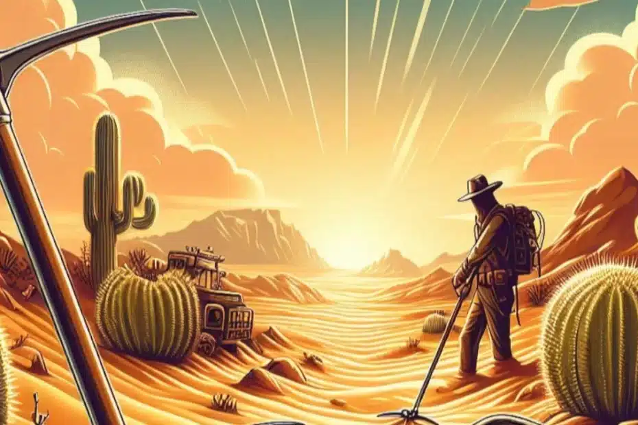 Searching for Gold in the Desert