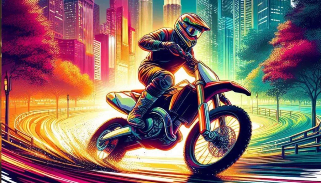 Where can you ride a dirt bike?