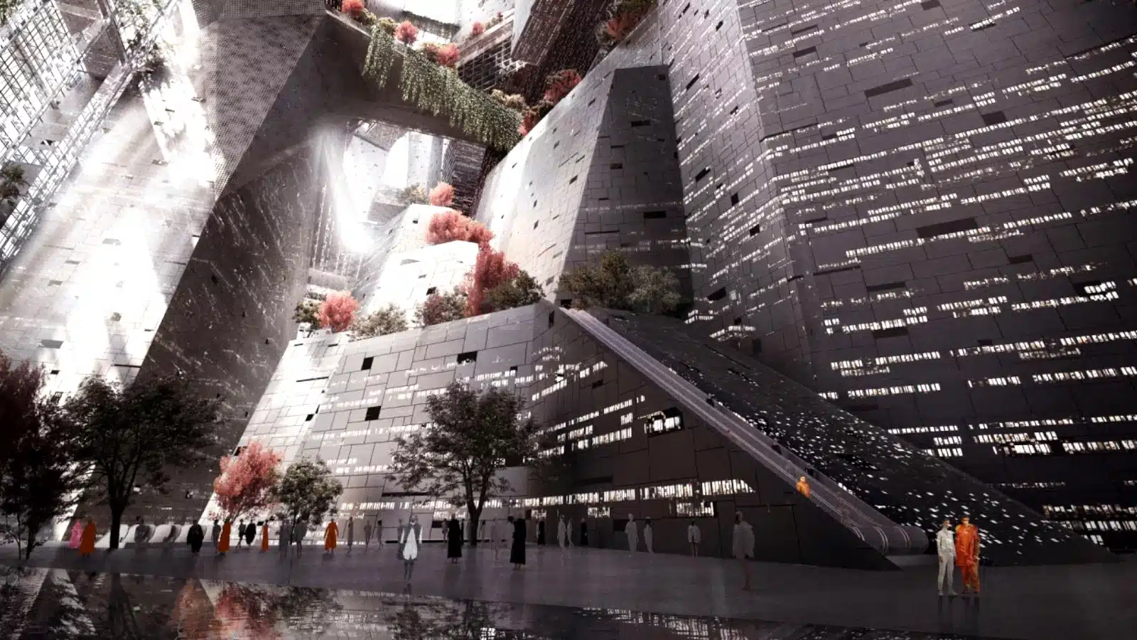 Neom megacity rendering
