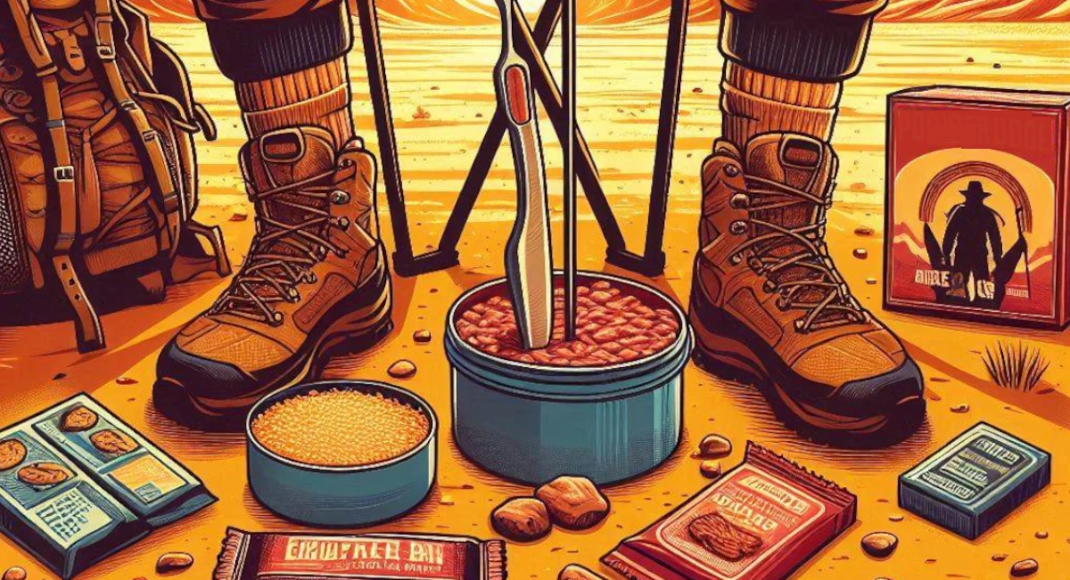 The best food for desert survival includes dried fruits, mixed nuts, powdered eggs, instant oatmeal, and beef jerky.