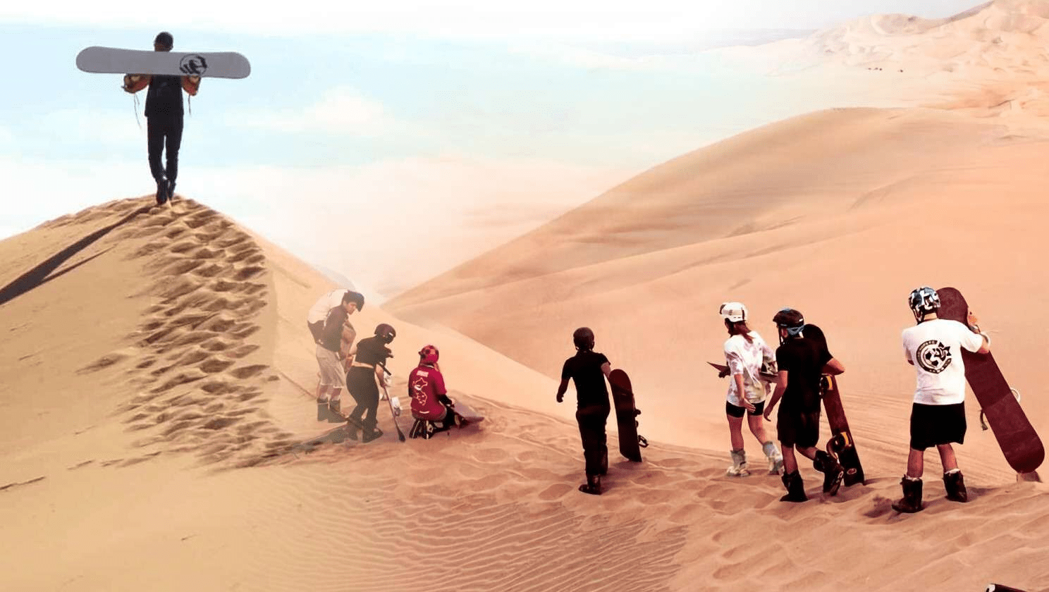 sandboarding / Surf en la arena