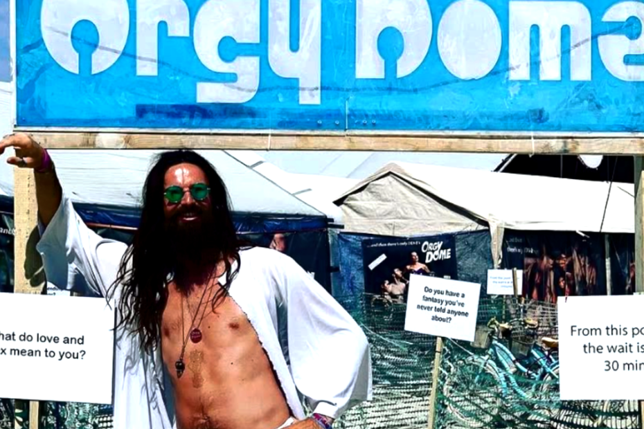Orgy Dome Burning Man